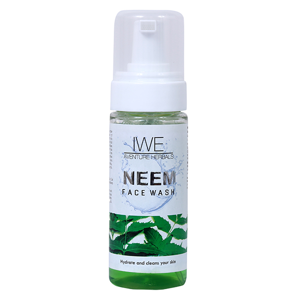 Aventure Herbals Neem Foam Face wash bottle front view