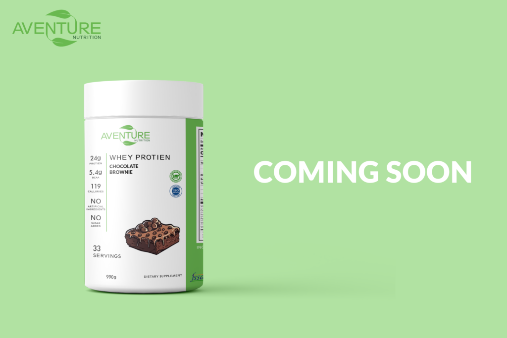 Aventure Nutrition Whey Protein Coming Soon Image