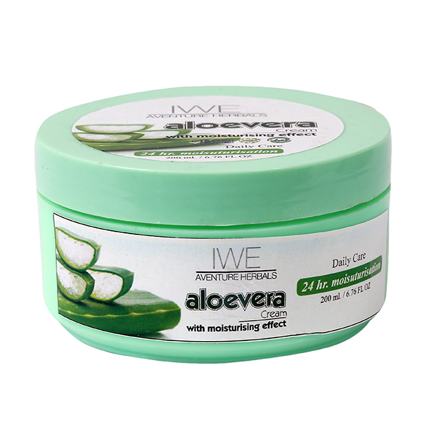 Aventure Herbals Aloe Vera Cream Tub front view